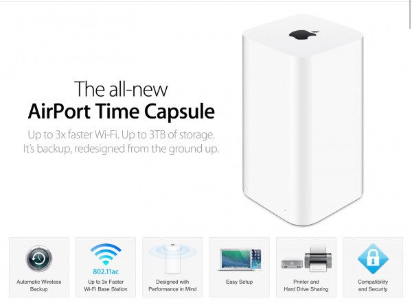 Time capsule airport reset Time Capsule