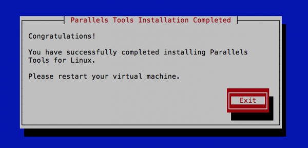 parallels tools