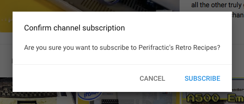 youtube subscription feed