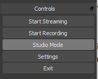 studio mode obs