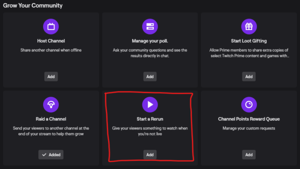 How To Start A Rerun On Twitch The Wp Guru