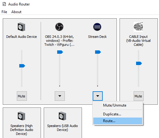 obs virtual audio