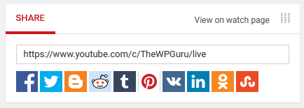 How To Get The Url To Your Next Live Stream On Youtube Stream Now The Wp Guru