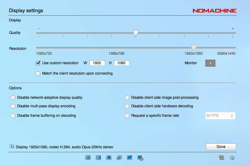 how to turn on nomachine server using cli