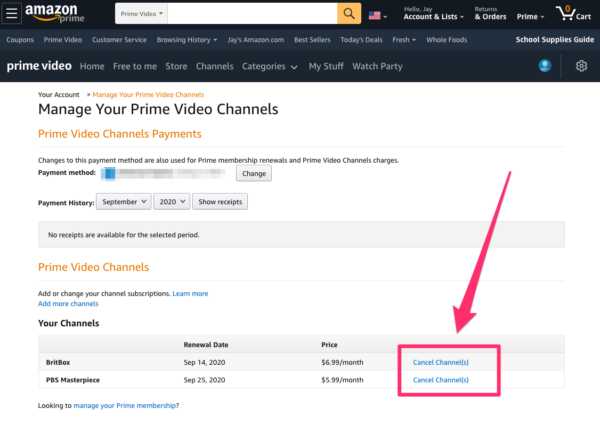 How to cancel you Amazon Prime Video Channels The WP Guru