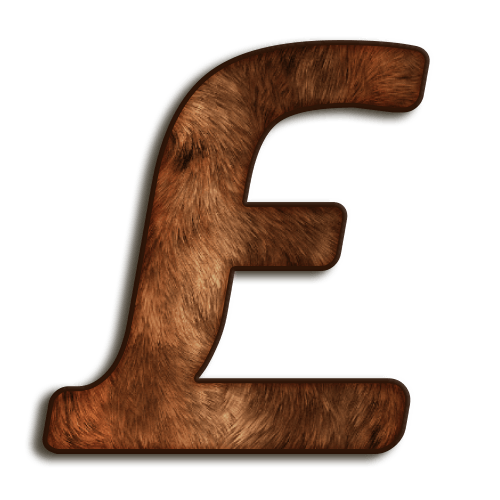 english pound sign