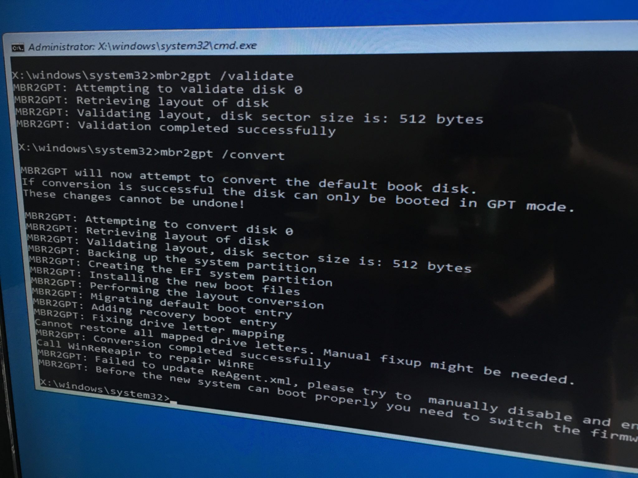 Converting from BIOS to UEFI boot in preparation for Windows 11 – The ...