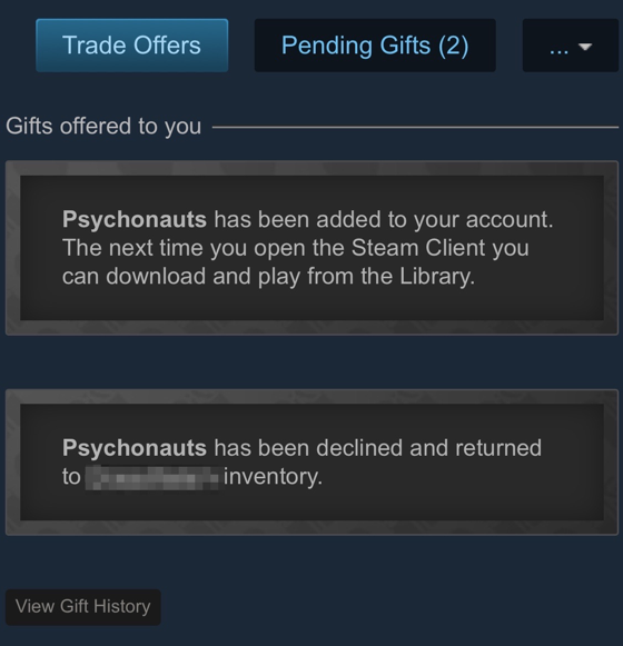 How To Gift a Steam Game