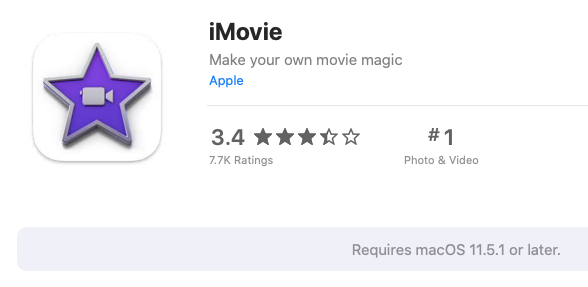 imovie old version