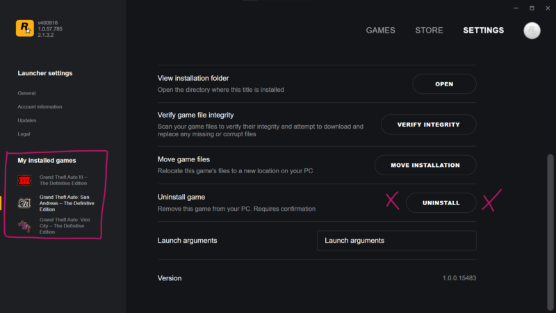 How to uninstall games from the Rockstar Launcher – The WP Guru