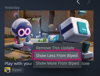 Biped on Steam