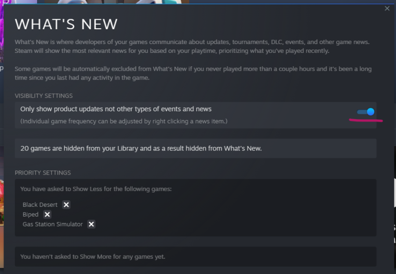 How to hide Steam games you're playing and game activity from